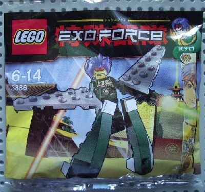Lego Exo-Force #3886 Ryo Walker polybag – deezbricks