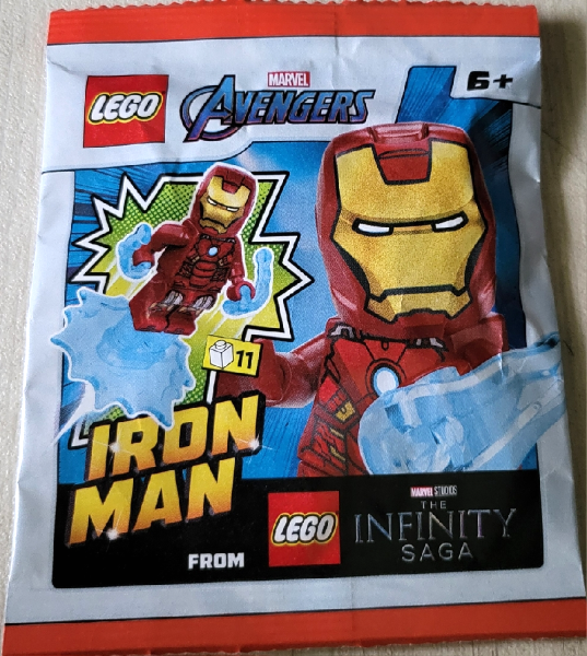 エルフ.モール Lego Marvel Foil / Paper Pack #242406 Iron Man #2 – deezbricks