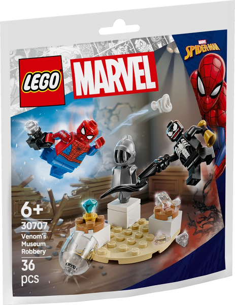 Lego Marvel Paper Bag #30707 Venom's Museum Robbery – deezbricks Lego Marvel Paper Bag #30707 Venom's Museum Robbery – deezbricks