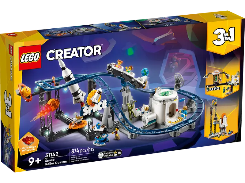 にじ Lego Creator #31142 Space Roller Coaster – deezbricks