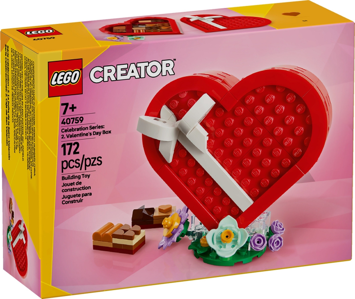 Lego #40759 Celebration Series: 2. Valentine's Day Box – deezbricks