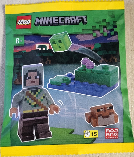 Lego Minecraft Foil / Paper Pack #662412 Arbalest Knight with Frog