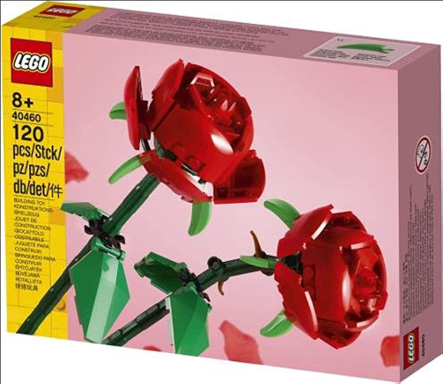 アソシエット　DC10 LEGO #40460 Iconic Rose – deezbricks