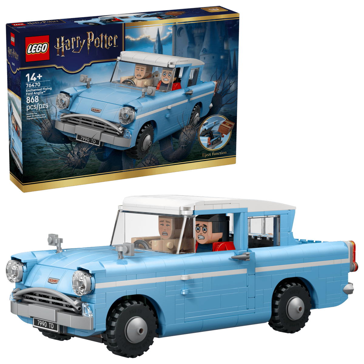 かまぼこページ Lego Harry Potter #76470 Enchanted Flying Ford Anglia – deezbricks