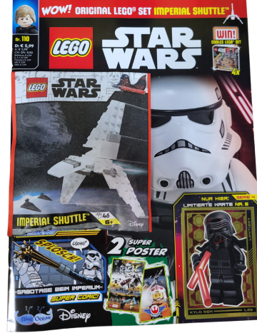 Limited Edition Imperial Shuttle Polybag Lego Star Wars Magazine