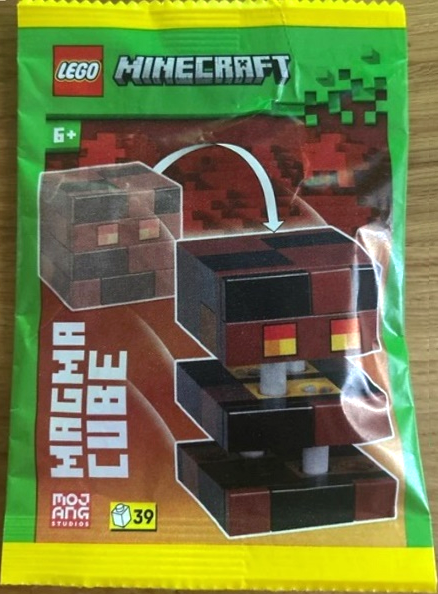 Lego Minecraft Foil / Paper Pack #L0002260 Magma Cube – deezbricks