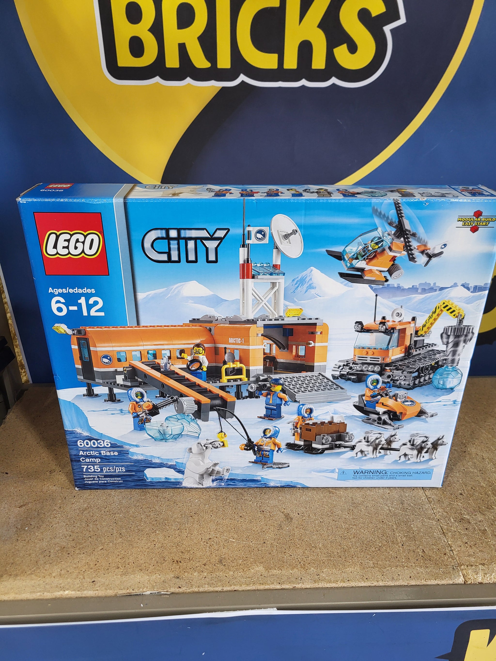 Lego City #60036 Arctic Base Camp *Box Damage* – deezbricks