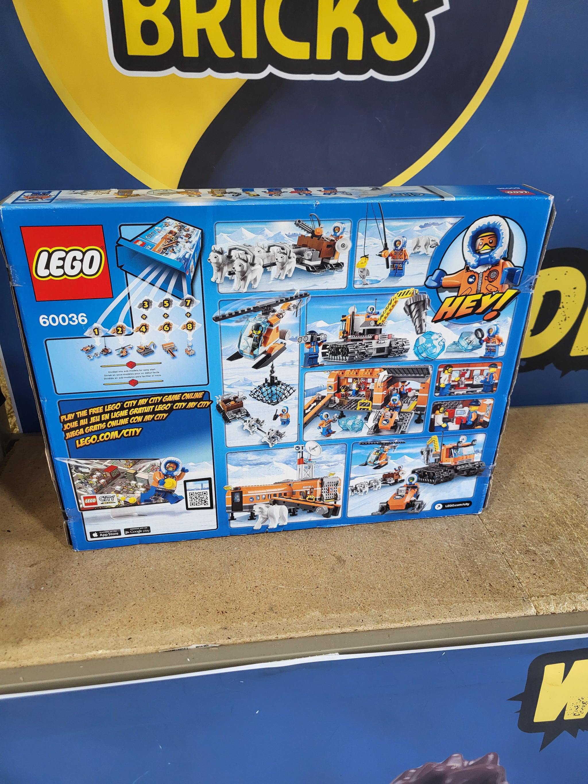 Lego City #60036 Arctic Base Camp *Box Damage* – deezbricks